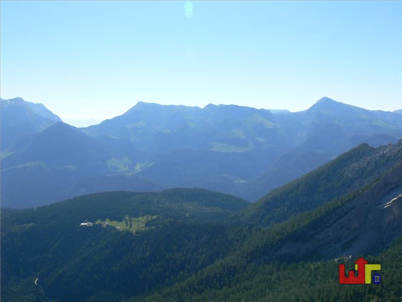 Blick zum Jenner und Schneibstein (2276m)